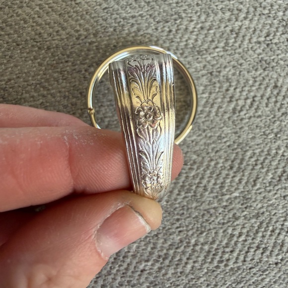 Silverware Heart Keychain - Picture 7 of 7